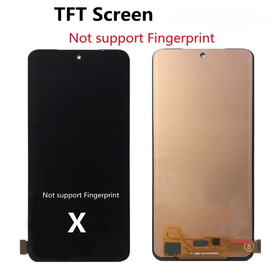 6.43'' TFT Note10s For Xiaomi Redmi Note 10 4G LCD M2101K7AI Display Touch Screen Digitizer For Redmi Note 10S LCD