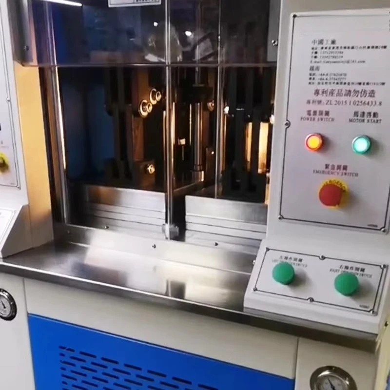 Multifunctional Shoe Molding Machine  Moldless Pressing and Bonding Machine  Fully Automatic Sole Pressing Machine view 2