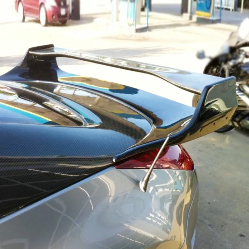 Picture 3: Suitable for Nissan 350Z modification, carbon fiber GT large tail Varis Demon Z33 spoiler double-layer fixed wind wing