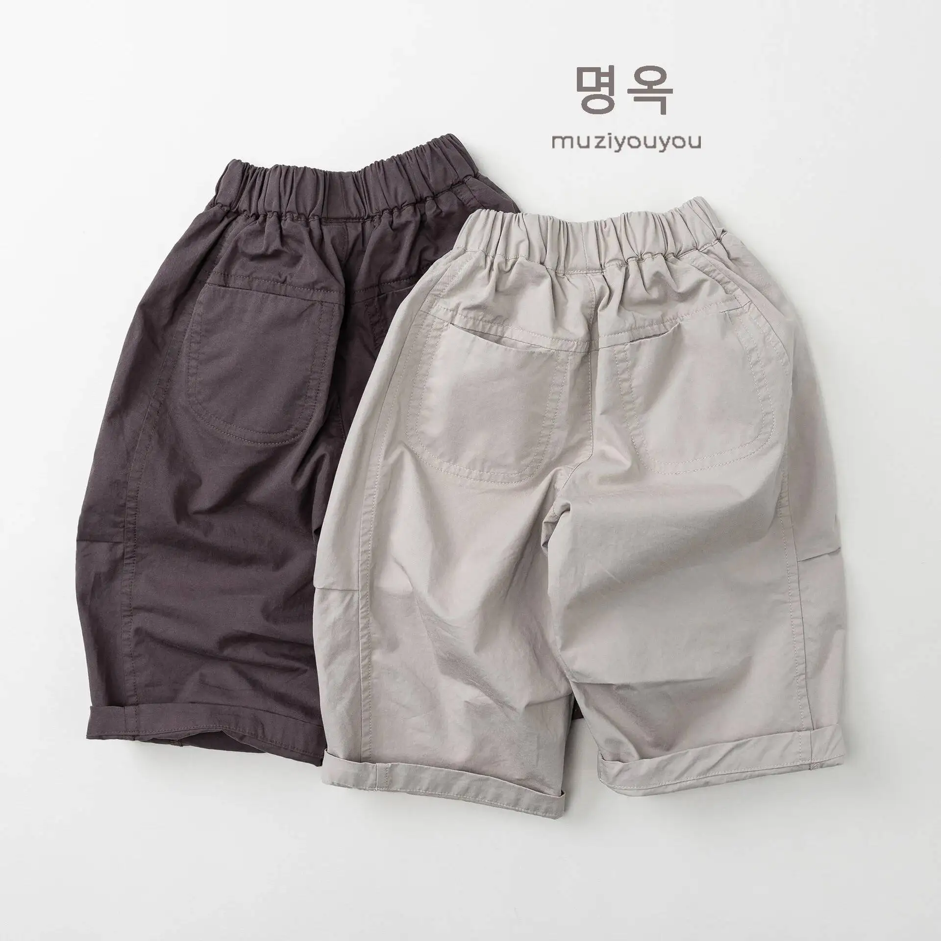 Frühling Sommer Kinderhosen 1-8 Jahre Jungen Mädchen Baumwolle Dünn Gespleißte Lockere Gerade Hosen Koreanische Kleinkind-Hosen für Kinderkleidung – Detail 5