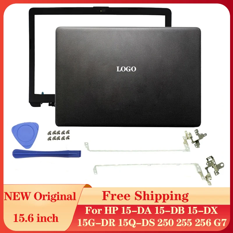 NEW Laptop For HP 15-DA 15-DB 15-DX 15G-DR 15Q-DS 250 255 256 G7 L20433-001 LCD Back Cover/Front Bezel/Hinges