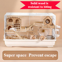 Hamster cage Luxury Golden Bear special big house villa complete with double deck luxury 47 cage