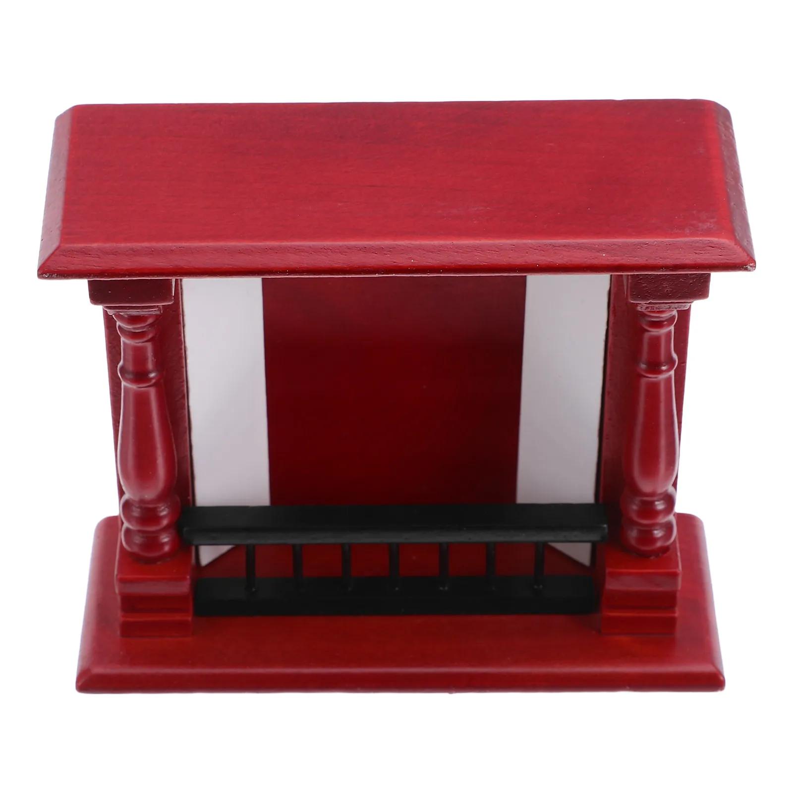 

Миниатюрный деревянный камин для кукольного домика, масштаб 1:12, имитация камина для миниатюрного дома, декор для гостиной и кухни, для ролевых игр