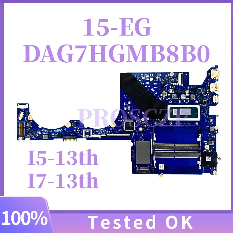 

DAG7HGMB8B0 для материнской платы HP Pavilion 15-EG N35473-601 N35474-601 I5-1335U I7-1355U работает хорошо