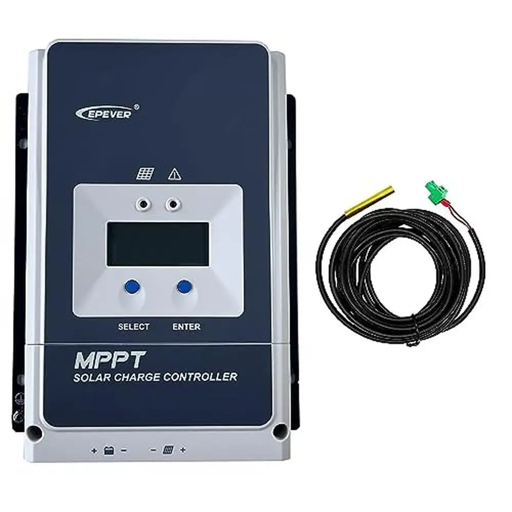 

MPPT Solar Charger Controller 60A Auto Identify 12V 24V 36V 48V 150V PV Input Tracer6415AN TS 4-Stage Charging 3 Relays Support