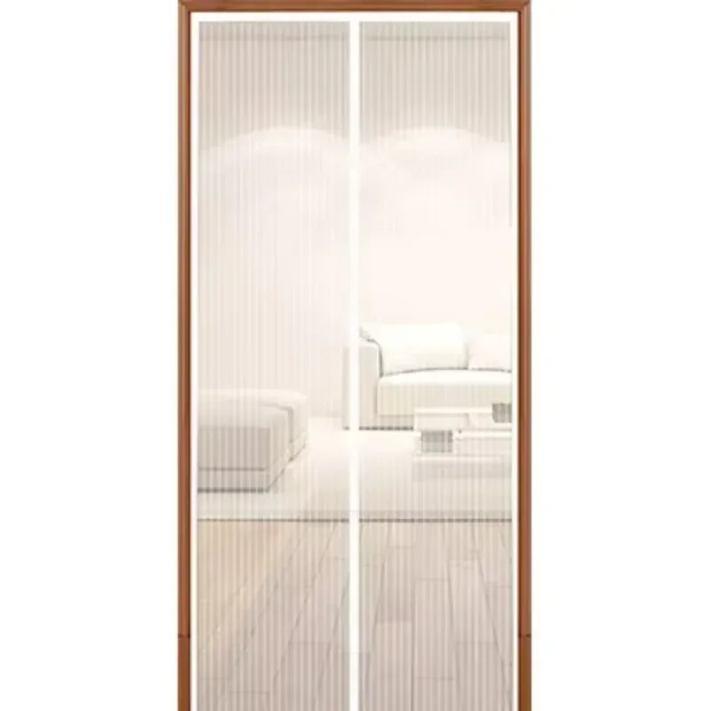 

Mosquito net door Magnetic EFFE polyester white panel 2cm 120 250 High quality mosquito net