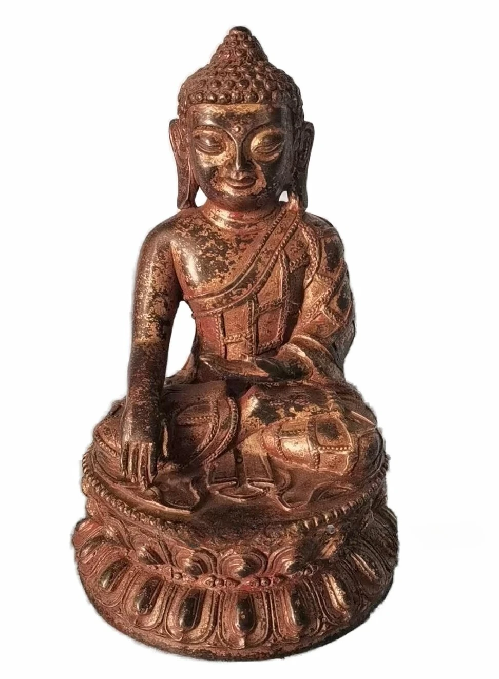 

Sakyamuni Buda Gautama Siddhartha Buddha Dorje Old bronze Antique statue