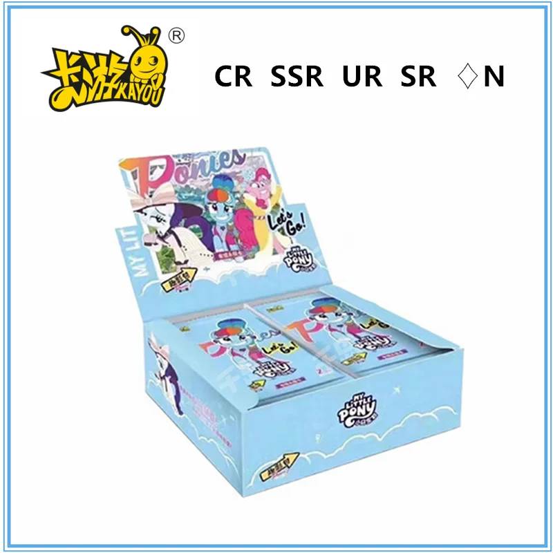 

KAYOU натуральная карта My Little Pony, вечные карты дружбы, забавная сумка из фильма, милая забавная вечеринка, коллекционная игрушка-карточка принцессы в стиле аниме