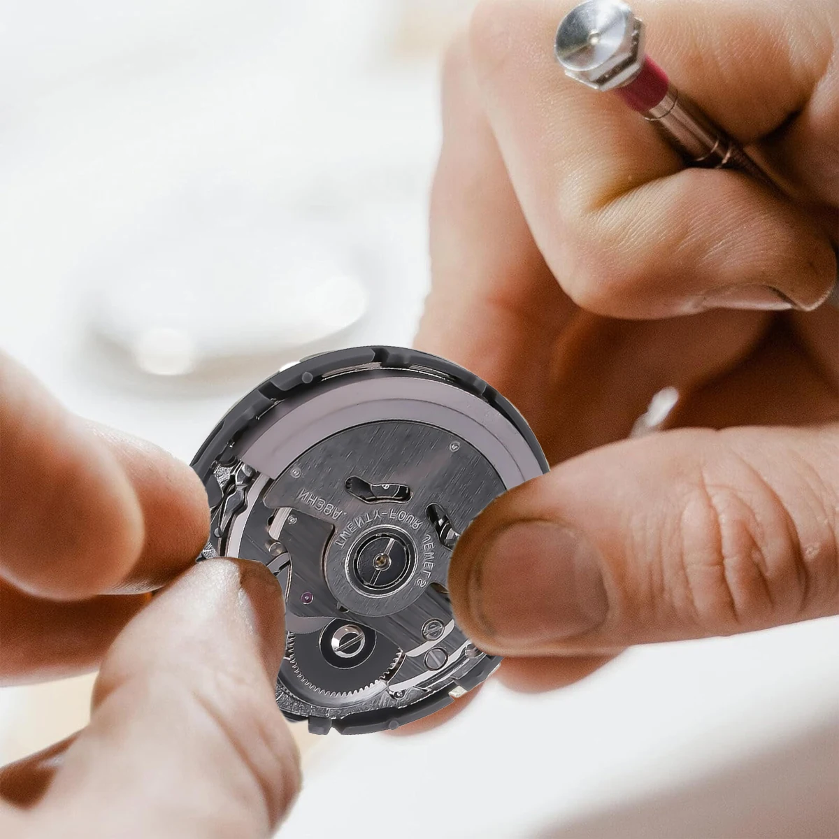 NH38A Mechanical Movement Mod Automatic Watch Mechanism 24 Jewels High Accuracy NH38 Top Repair Parts Accessories