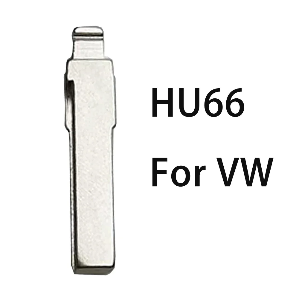 

#31 HU66 5pcs/lot Flip Remote Metal Insert blank Blade For KD900 Machine For Audi A6 A4 For VW Passat Bora Skoda Golf Polo Seat
