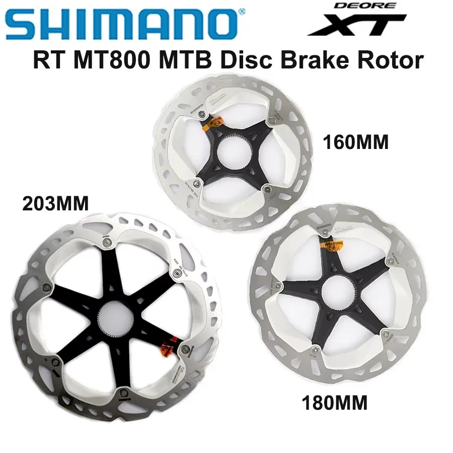 Shimano Deore XT RT-MT800  CL800 Ice-Tech Freeza Disc Centerlock CENTER LOCK Disc Rotor Mountain Bikes Disc 160MM 180MM 203MM