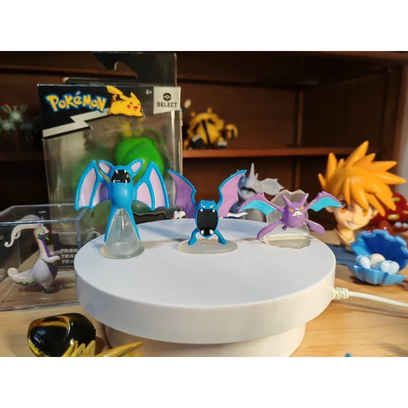 

Фигурка покемона Зуба Nosferapti Golbat Crobat 3 шт., куклы, украшения, аксессуары, детские игрушки