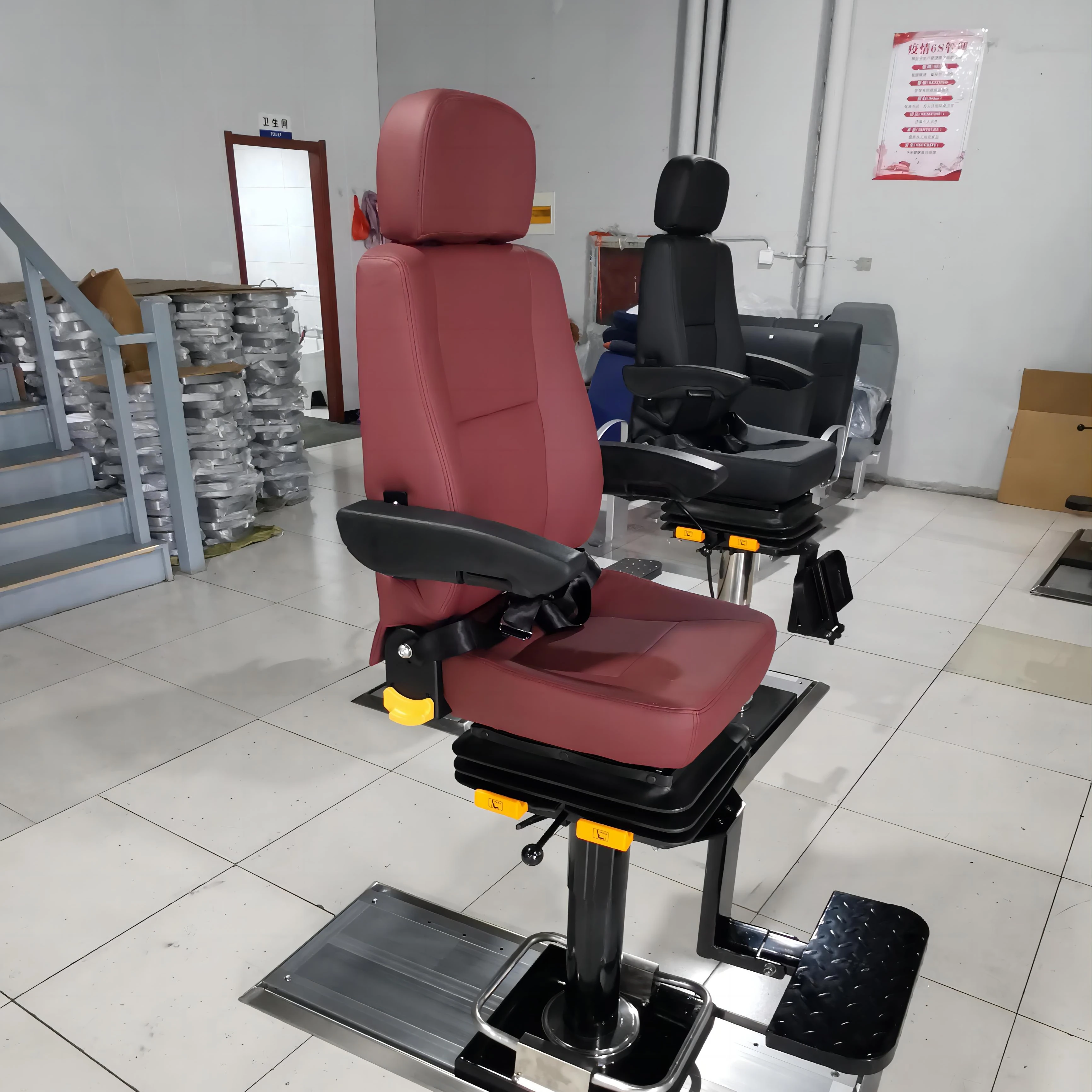 China LT-PC-006 Track Type stuurmanstoel