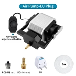 CNC Laser assist 16W 220V 30L/min  80w Laser Air Asistance Air Pump for Woodworking Laser Engraving Machine