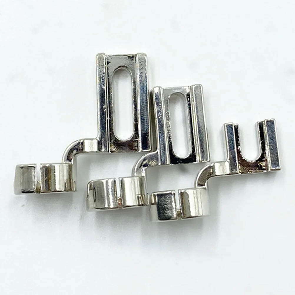 

Open Toe Sewing Machine Presser Foot Stainless Steel 1/4 Inch Wall Low Shank Ruler Foot For Free Motion Quilting Embroidery