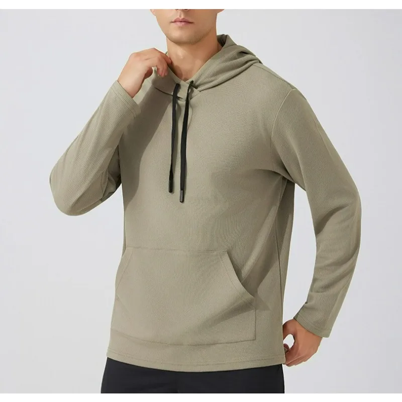 Men's Sports Hoodie Fashionable and Breathable Outdoor Running Fitness Hiking Camping Hiking Cycling Men's Casual Hoodie