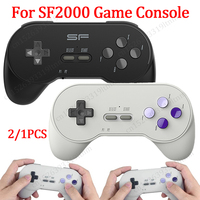 2/1PCS 2.4G Wireless Game Controller for DATA FROG SF2000 3.5” Retro Handheld Game Console Wireless Gamepad Gaming Accessories