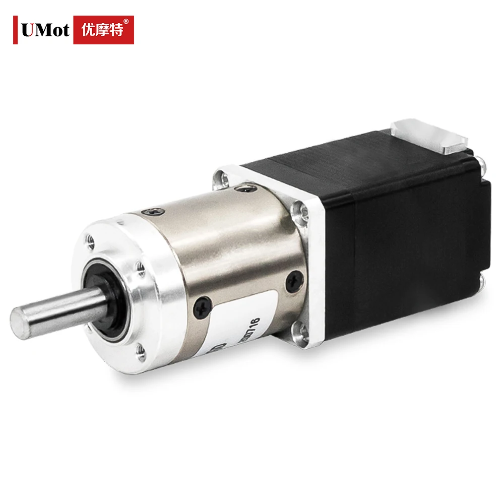 UMOT 28*45mm 3.7:1 -369:1 Ratio Nema 11 Precision Planetary Gear Stepper Motor Micro 2-phase 4-wire Stepping Motor for Cnc Robot