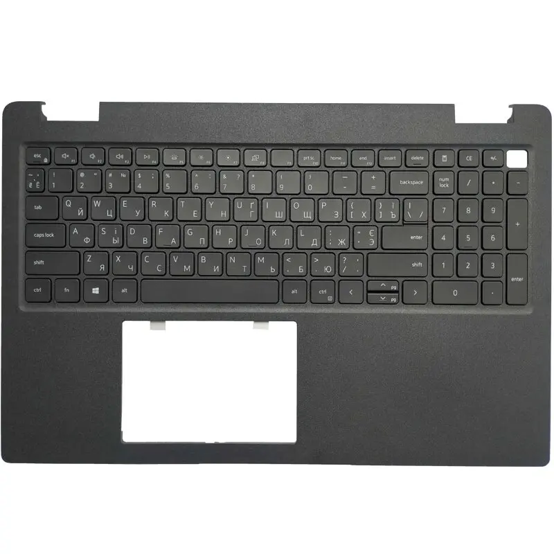 New UK/US/Russian/Latin/Spanish Keyboard For Dell Latitude 15 3520 E3520 0DJP76 With Palmrest Upper Cover Case
