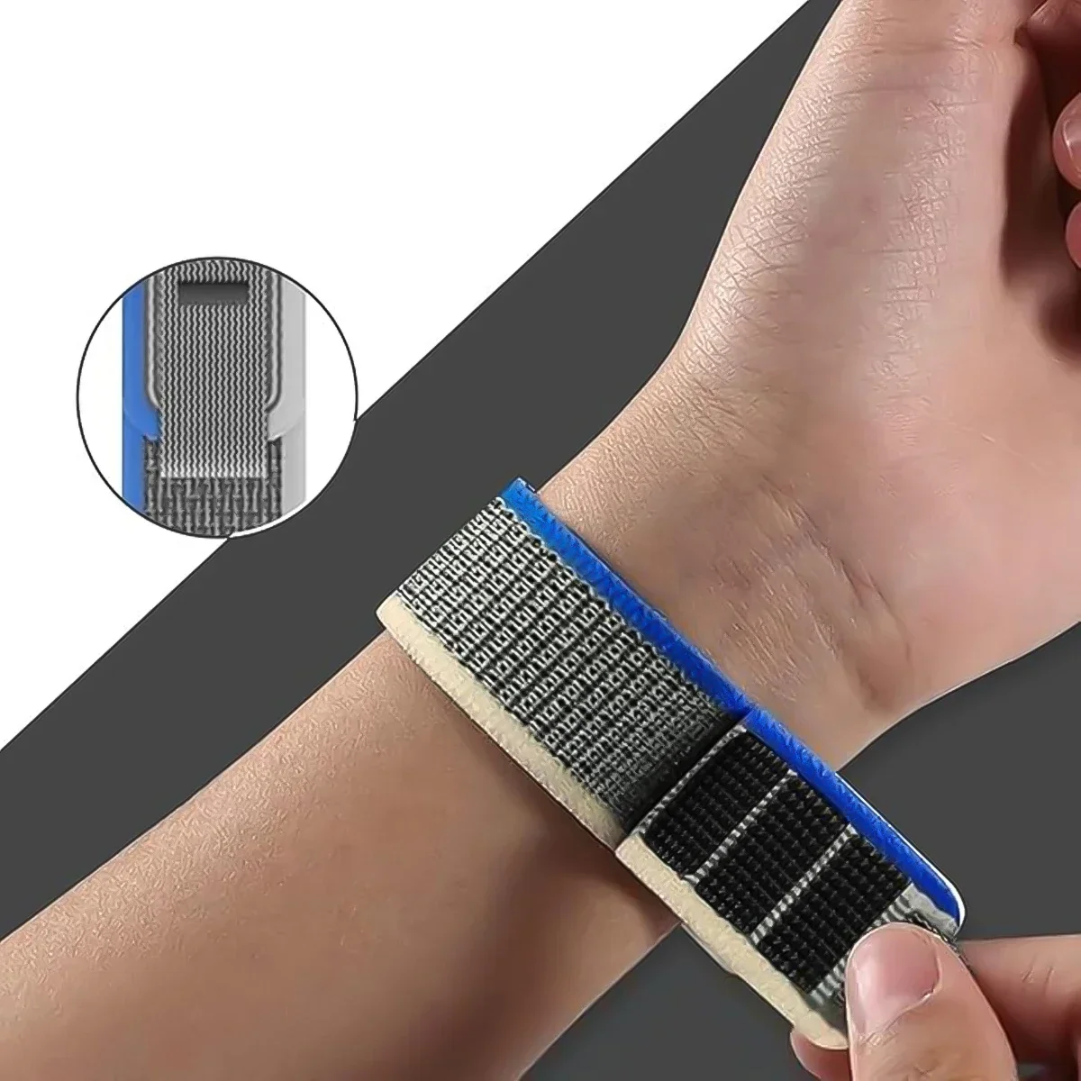 حزام نايلون لـ Huami Amazfit T-REX 3/2 حزام حلقة رياضي قابل للاستبدال لـ Xiaomi Amazfit T-Rex/T Rex Pro 2 Correa Trail Loop Strap