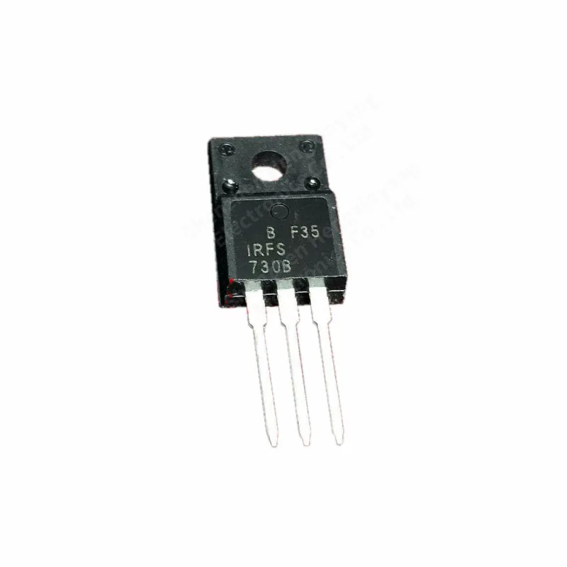 10PCS IRFS730B 5.5A 400V N channel package TO-220F MOS FET