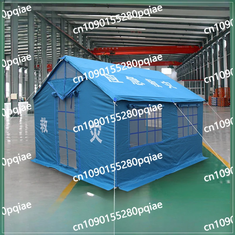 

Outdoor Emergency Relief Tents, Civilian Earthquake and Flood Prevention Rescue Supplies, Single Cotton