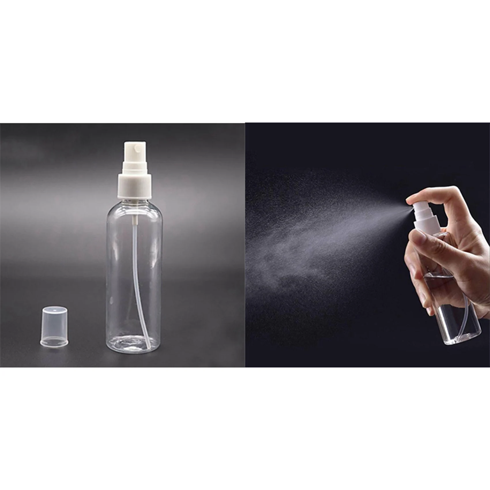 N98R 36 шт. дорожный прозрачный пластиковый распылитель для духов, пустой распылитель, 24 шт. 100 мл и 12 шт. 75 мл