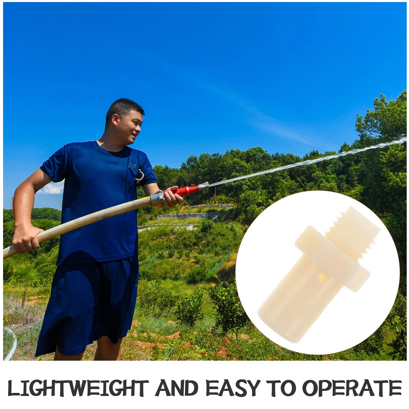 20Pcs Atomizing Spray Nozzle for Fire Extinguishers Water-Based Mist Nozzle with Extended Reach Versatile Compatibility Safety