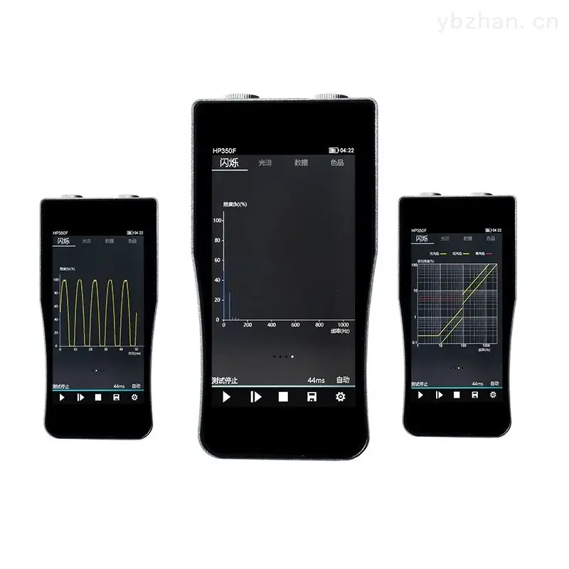 Advanced Spectrometer with Flicker Strobe Frequency Testing All-in-One Light Measurement Tool for Precision Light Analysis