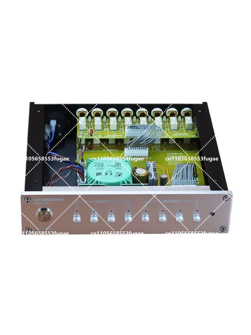 

HIFI Audio Signal Switch RCA High-end Power Amplifier Switch 4 in And 4 Out, Two Channels with Remote Control