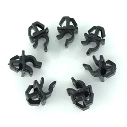 Fasteners 14mm Car Hood Bonnet Prop Rod Support Holder Clips Panel Fender Bumper Holds 8mm Rod For Toyota 53455-14020 2/4/10pcs