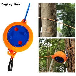 Stendibiancheria retrattile corda stendibiancheria portatile da esterno linea di abbigliamento per stendibiancheria da campeggio