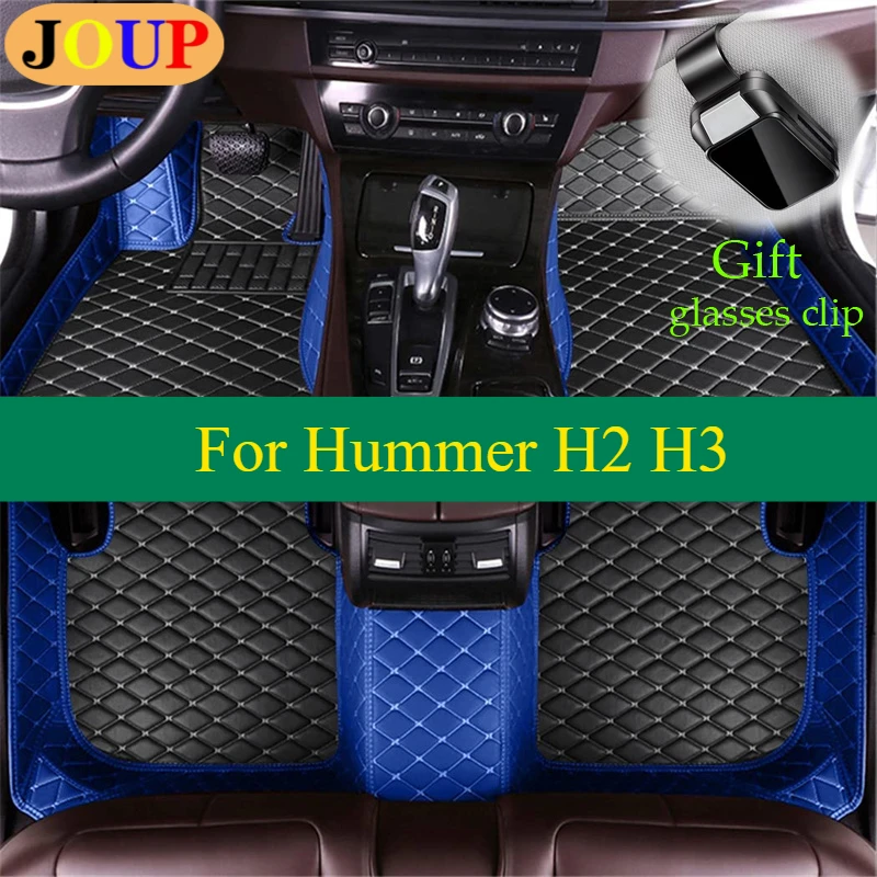 

For Hummer H2 H3 All Model Car Floor Mats Waterproof Custom Luxury Carpets Covers Accessories Left /Right Hand Drive