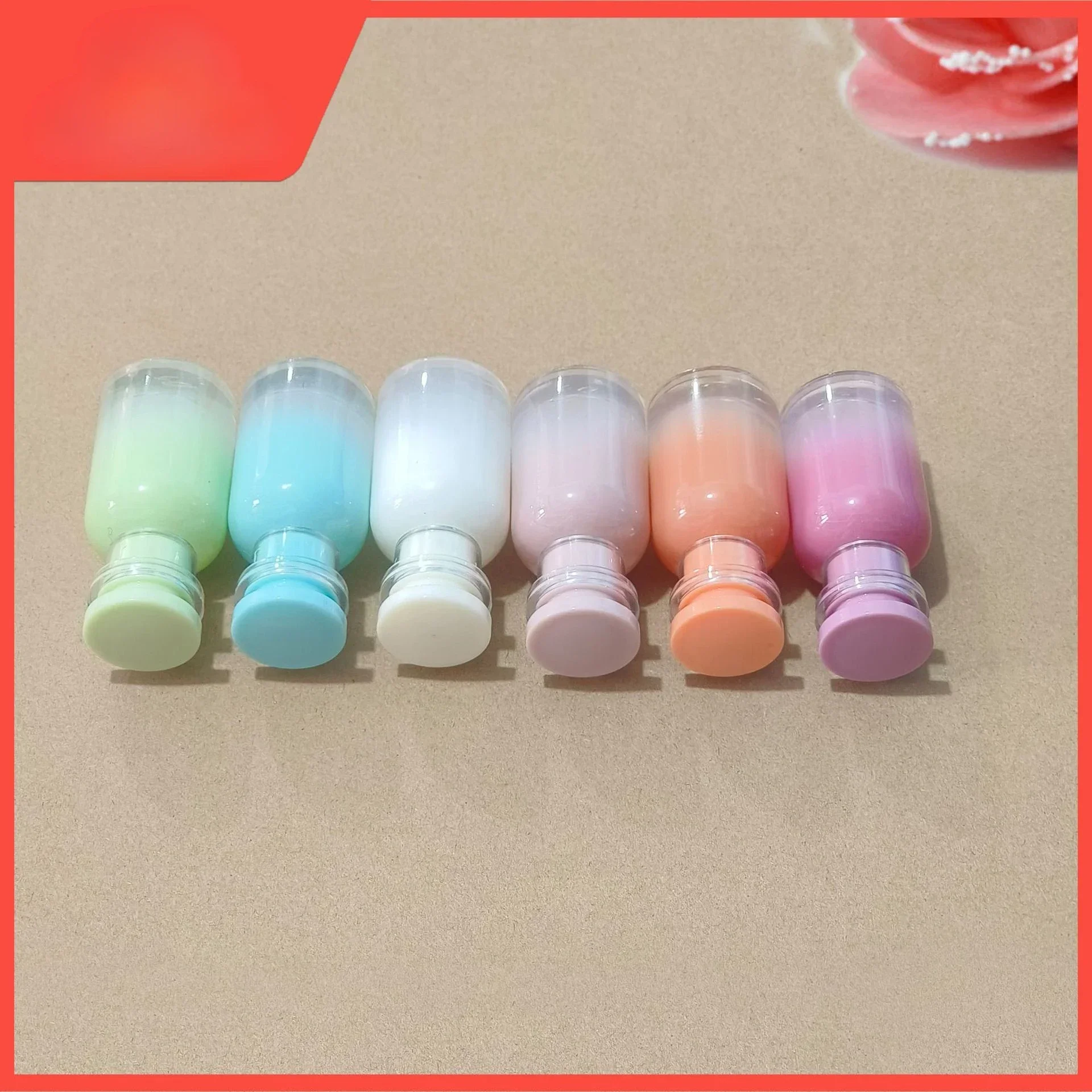 10PCS 30ml Candy Colored Glass Spray Perfume Empty Bottle Rechargeable Empty Bottle Wholesale