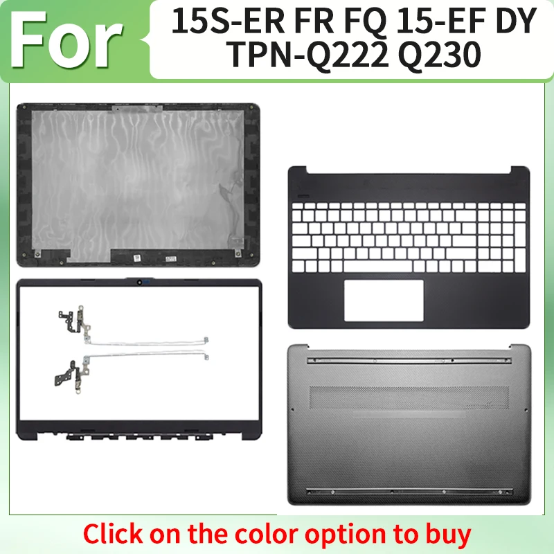 

Новый черный сменный чехол для 15S-FR 15S-FQ 15S-ER 15s-ER 15s-EQ 15-DY EF TPN-Q222 TPN-Q230, чехол для ноутбука