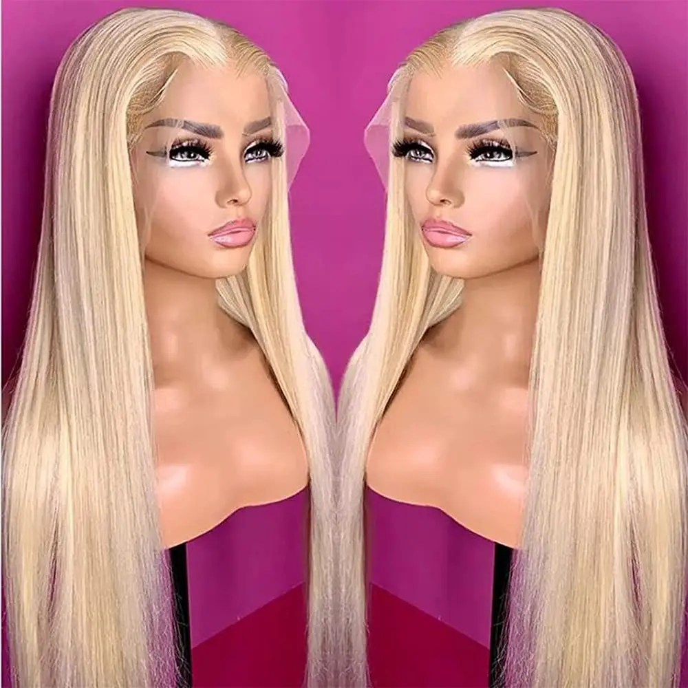 613 Straight Front Lace Wigs 4×4 Glueless wig human hair ready to wear Pre Cut Brazil wig 13×4 13×6 HD lace front human hair wig