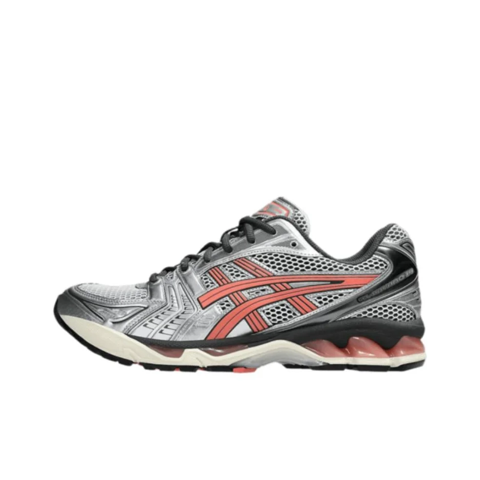 ASICS Gel Kayano 14 Running Shoes Men's Low Top Silvery White 1203A740-101