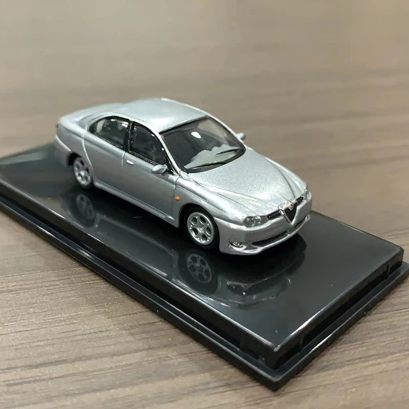 1:87 Alfa 156 GTA Diecast Car Model Red Silver