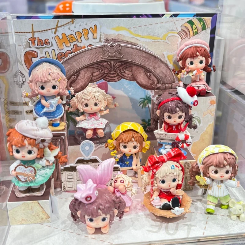 Heyone Furfur Seria Happy Collection Mystery Box Kawaii Dekoracja na Biurko Figurka Anime Niespodzianka Prezent Urodzinowy dla Dziewczyn