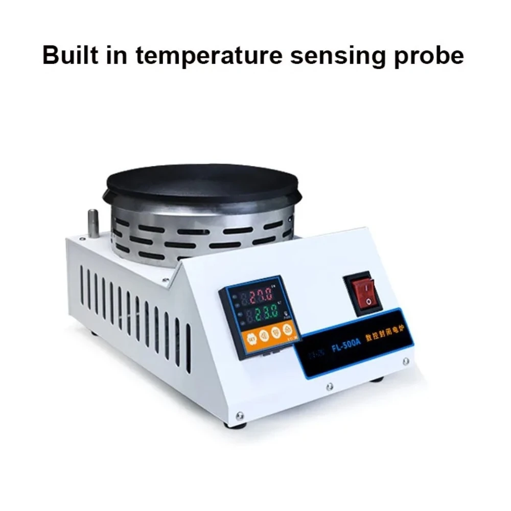 Laboratory Digital Heating Plate Electric Furnace with Built-in Temperature Sensing Probe