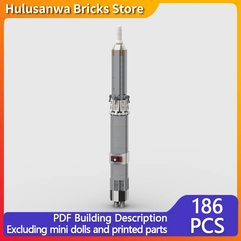 

Конструктор MOC: Модель ракеты с жидким топливом, военное оборудование, модульная технология, подарки, праздничный набор для сборки, детские игрушки