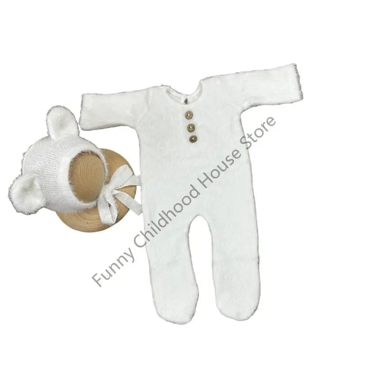 

D0LA реквизит для фотосъемки, костюм для младенцев, одежда в стиле медведя для мальчиков и девочек