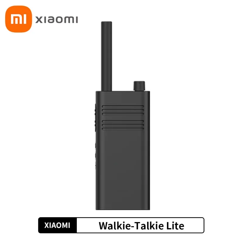 Xiaomi Mijia Walkie Talkie Lite Smart Civil 5 Km Intercom Outdoor Handheld Mini Radio Talkie Walkie Smart Work With Mi home app