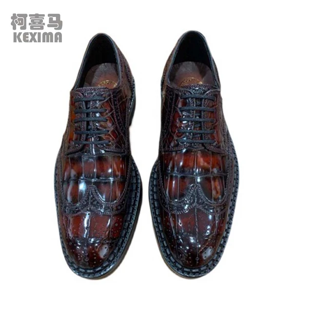 Leimanxiniu Nile Crocodile Men Dress Shoes Male Formal Shoes Men Crocodile Shoes Male Nile Crocodile Leather Shoes For Male Men s Dress Shoes AliExpress