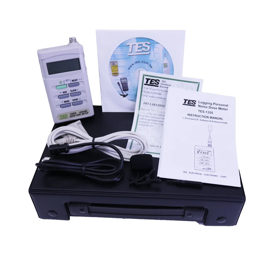 

TES1355 Digital Sound Level Meter Noise Meter Dosimeter 70-140dBA