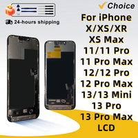 AAA++ OLED  LCD Display For iPhone X XS XR 11 11Pro 12Pro 13Pro 12Mini 13 13Mini Pantalla Touch Screen Assembly Replacement Part
