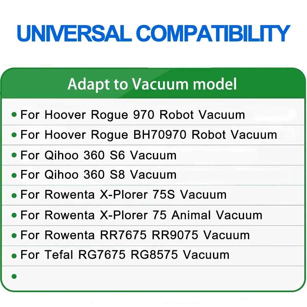 بطارية روبوت 14.8 فولت للمكنسة الكهربائية الروبوتية 360 S6 / Tefal Xplorer Series 75 (RG7675WH، RG7687WH) 3500 مللي أمبير 14.8 فولت / 14.4 فولت (36 S6) #6