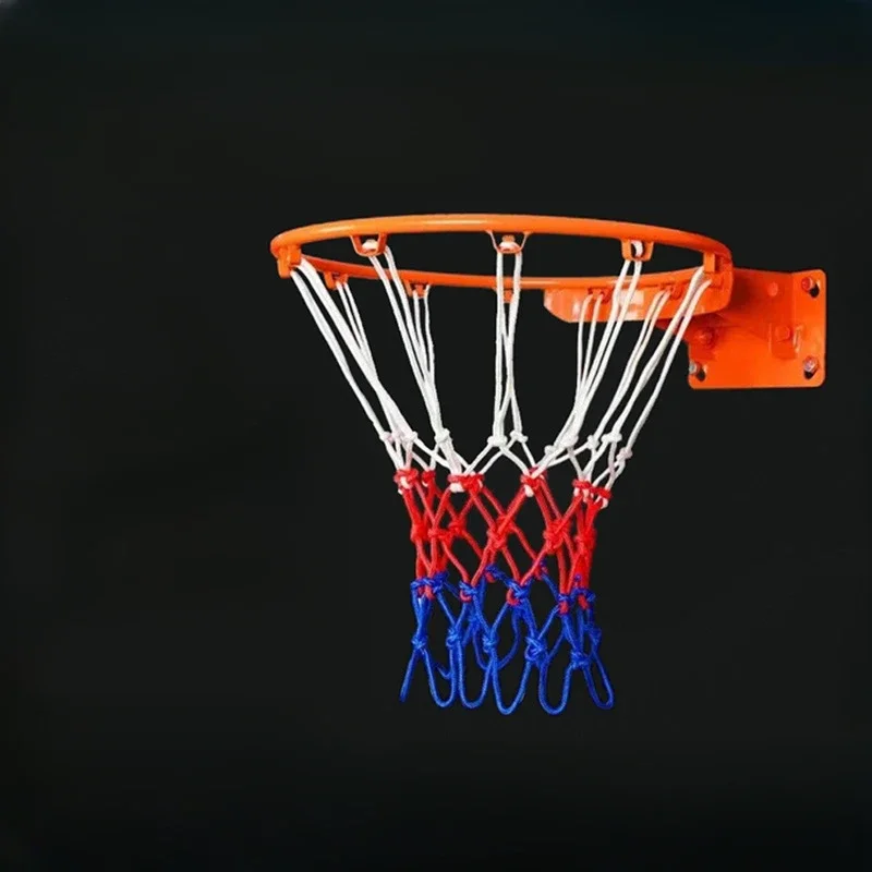 

Баскетбольная сетка. Толстая прочная игровая полиэфирная тканая веревка. Баскетбольная сетка.