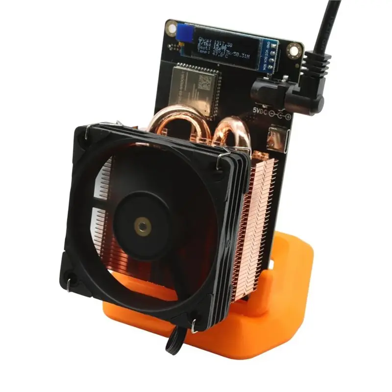 For Gamma 601 1.9TH/S BTC Solo Miner BM1370 Asic Chip 30W Bitcoin Crypto Miner Powerful Silent Fan Bitcoin UK PLUG-AT36