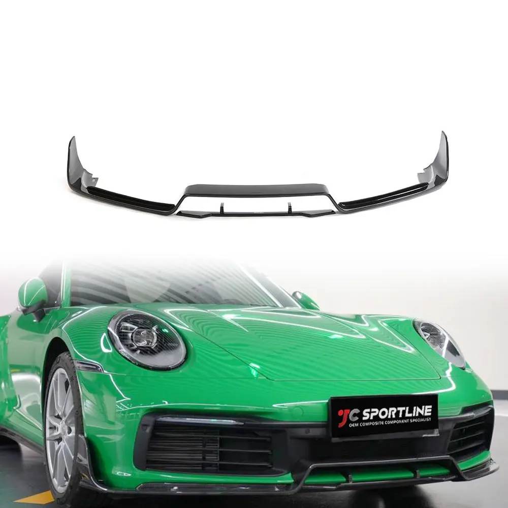

Dry Carbon Fiber 992 Front Bumper Lip Splitter for 911 Carrera S/T/4/4S/Targa 4/ Targa 4S/GTS 2019-2023